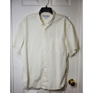 Old Navy Slim Built‑In Flex Button Down Shirt Bright White XXL